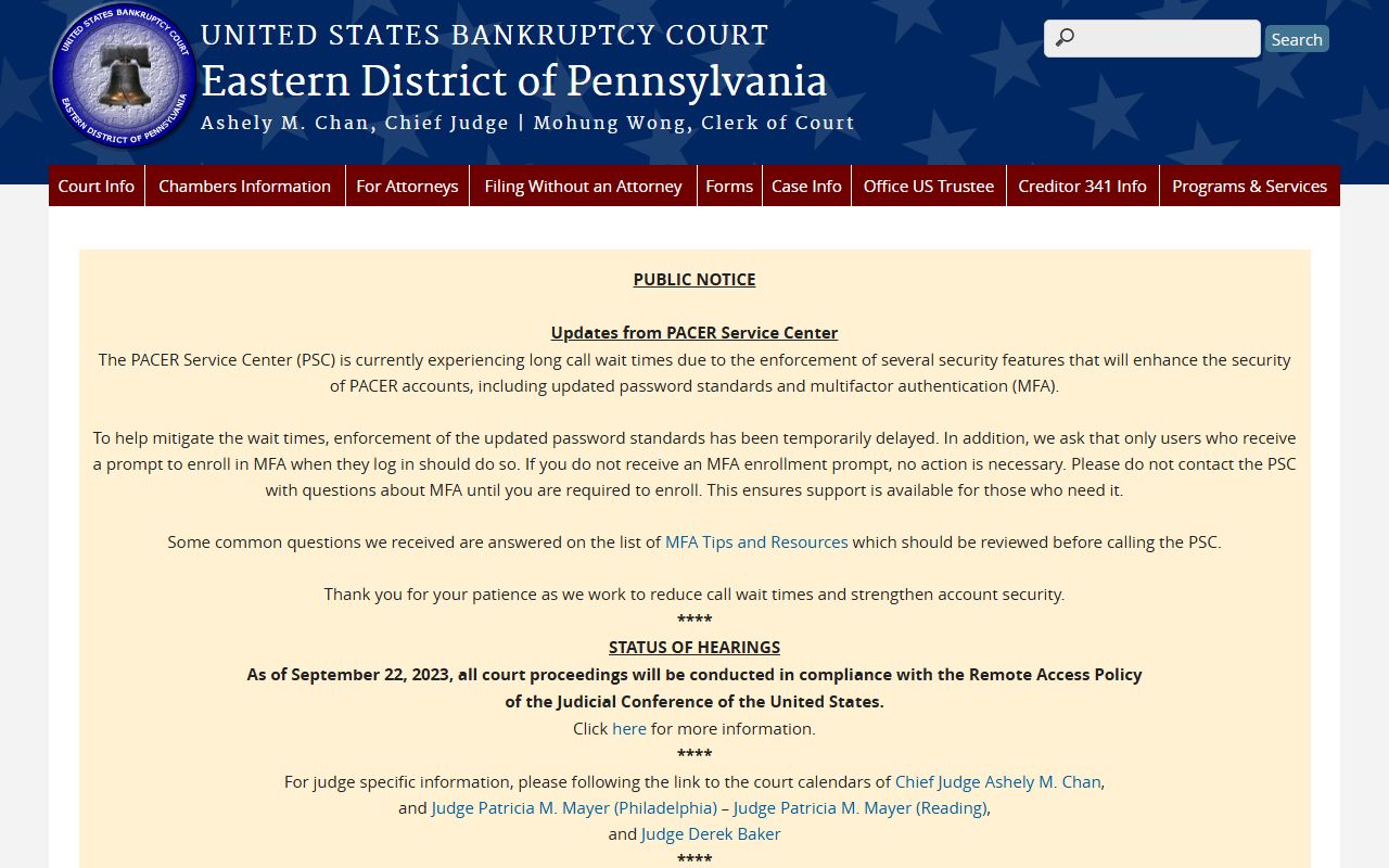 Berks County traffic court records federal bankruptcy court boundary source